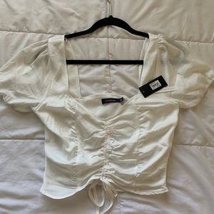 Glassons Ruched Blouse NWT